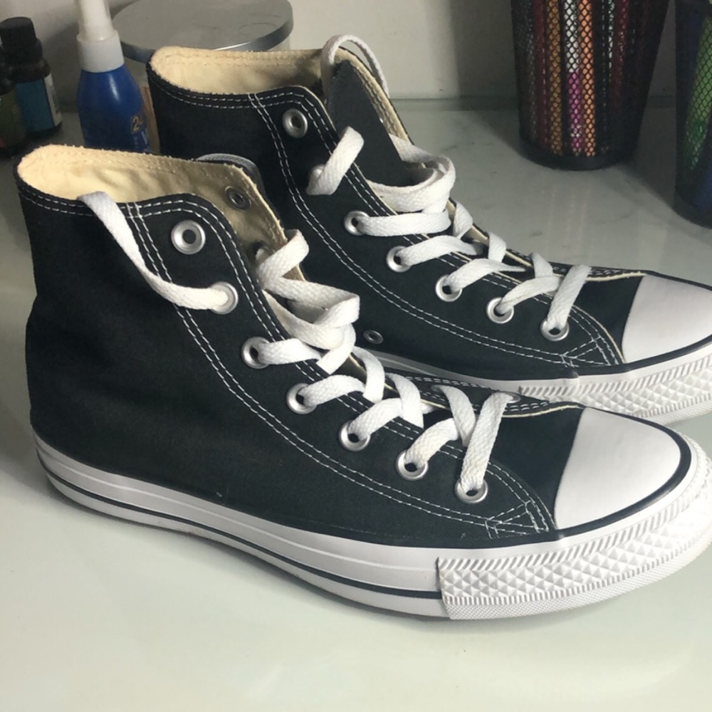 Black High Top Converse